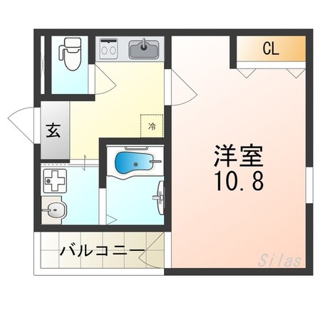 百舌鳥駅 徒歩9分 2階の物件間取画像